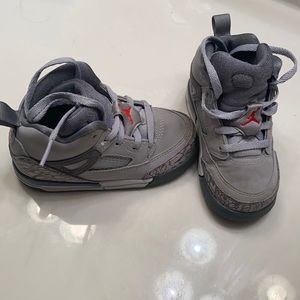 Jordan Spizike Sport Wolf Grey High Top Sneakers